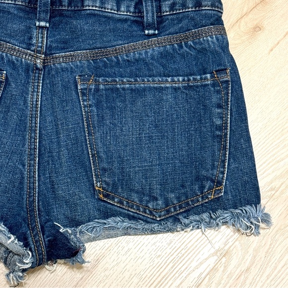 FREE PEOPLE Women’s Jean Shorts Sz 27 - Picture 4 of 11